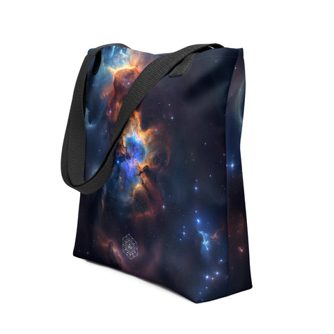 Pacman Nebula Dreams Tote bag