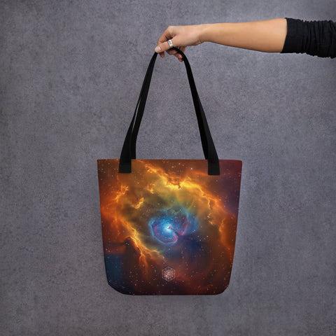 Bubble Nebula Dreams Tote bag