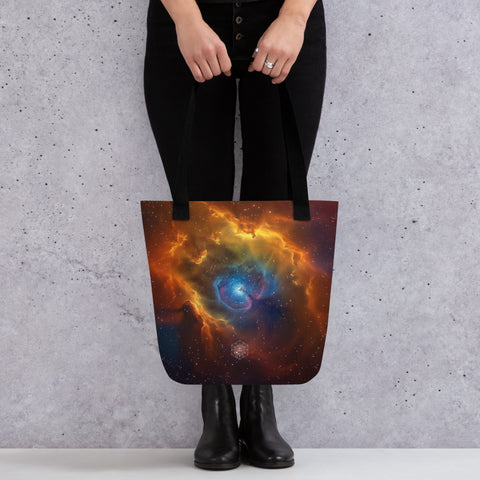 Bubble Nebula Dreams Tote bag