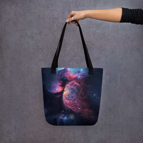 Crescent Nebula Dreams Tote bag