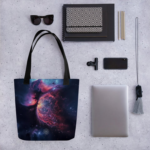 Crescent Nebula Dreams Tote bag