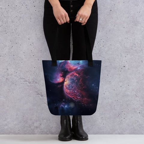 Crescent Nebula Dreams Tote bag