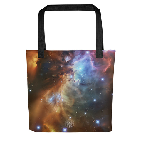 Fox Fur Nebula Dreams Tote bag