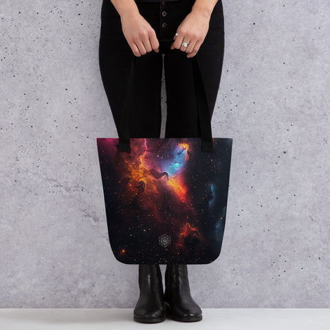 Jellyfish Nebula Dreams Tote bag