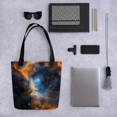 Pelican Nebula Dreams Tote bag