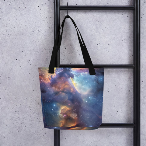 Elephant Trunk Nebula Dreams Tote bag