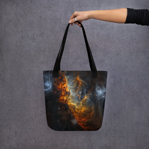 Tulip Nebula Dreams Tote bag