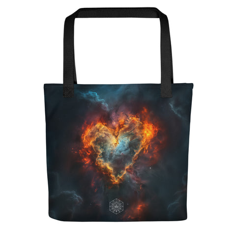 Heart Nebula Dreams Tote bag