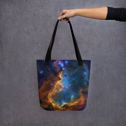 Seagull Nebula Dreams Tote bag