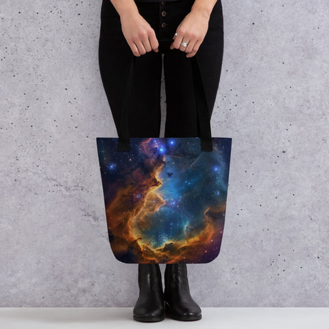 Seagull Nebula Dreams Tote bag