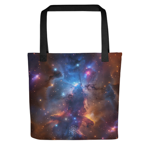 Runningman Nebula Dreams Tote bag