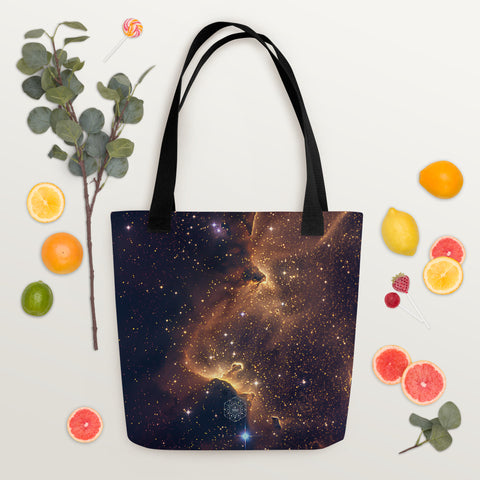 Snake Nebula Dreams Tote bag