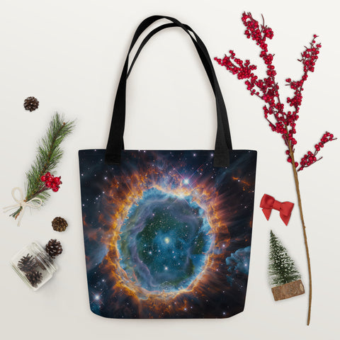 Ring Nebula Dreams Tote bag