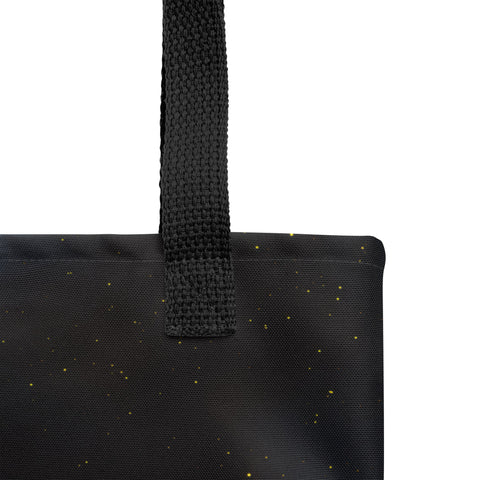 Blue Snowball Nebula Dreams Tote bag