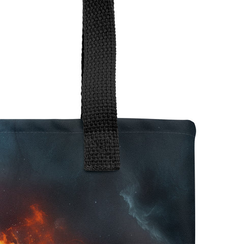 Heart Nebula Dreams Tote bag