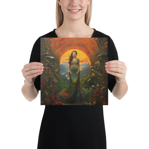 Mau Thuong Ngan Goddess Canvas