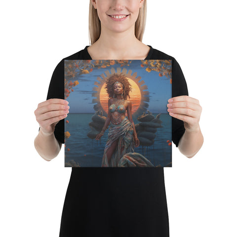 Mawu Goddess Canvas