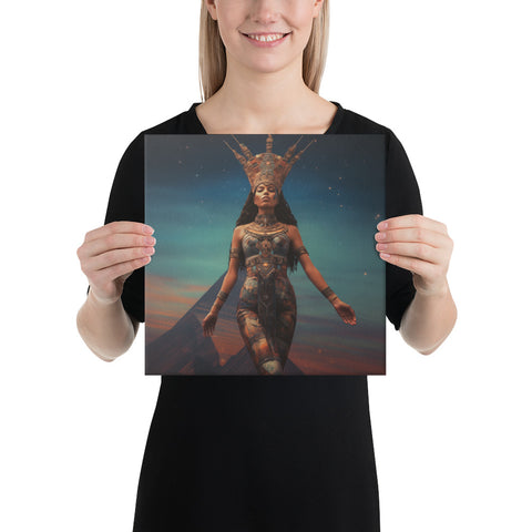 Nuit Goddess Canvas