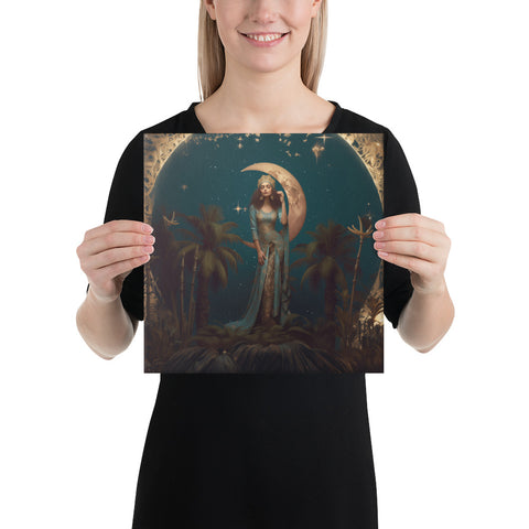 Tanit Goddess Canvas