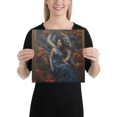 Tiamat Goddess Canvas