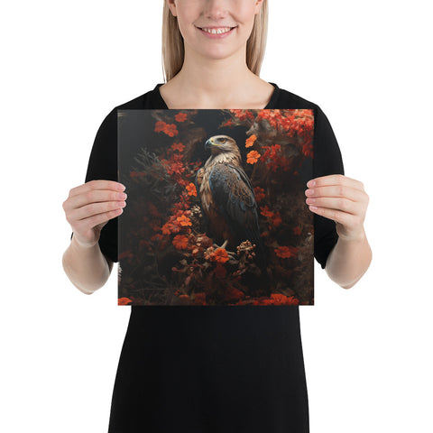Falcon Spirit Animal Canvas
