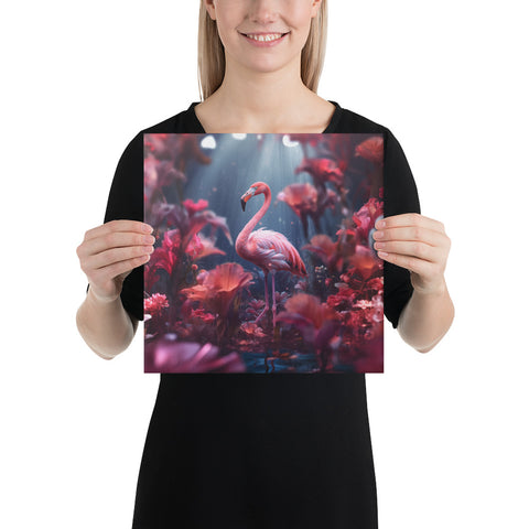 Flamingo Spirit Animal Canvas