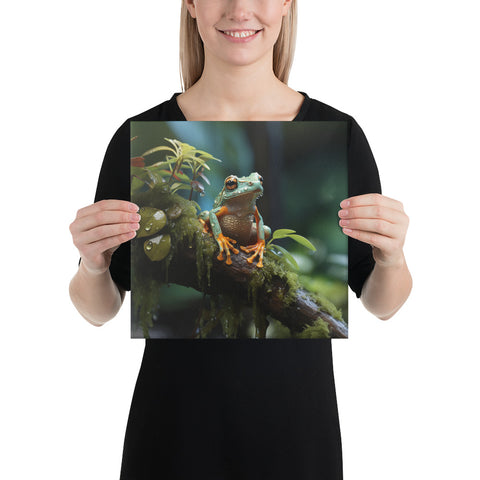 Frog Spirit Animal Canvas