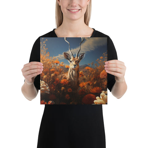 Gazelle Spirit Animal Canvas