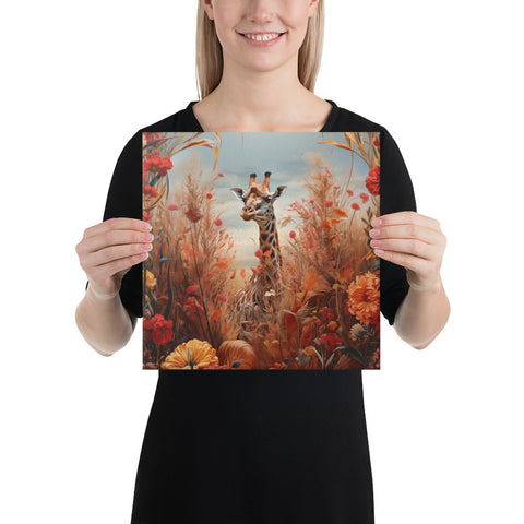 Giraffe Spirit Animal Canvas