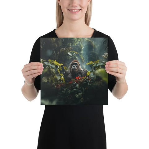 Gorilla Spirit Animal Canvas