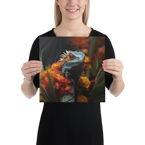 Lizard Spirit Animal Canvas