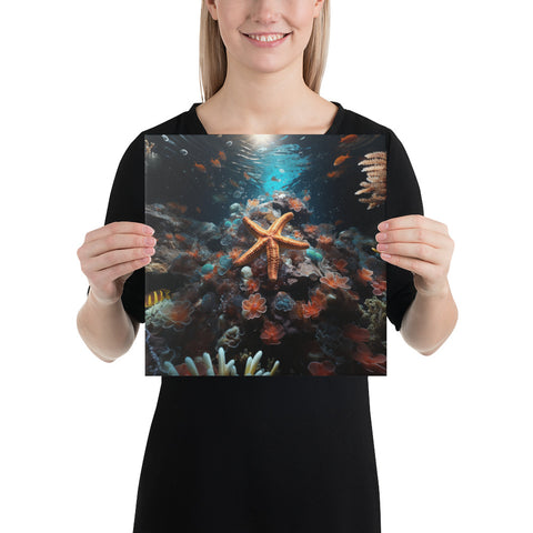 Starfish Spirit Animal Canvas