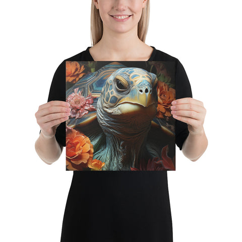 Tortoise Spirit Animal Canvas