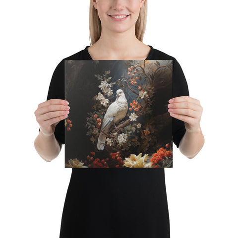Dove Spirit Animal Canvas