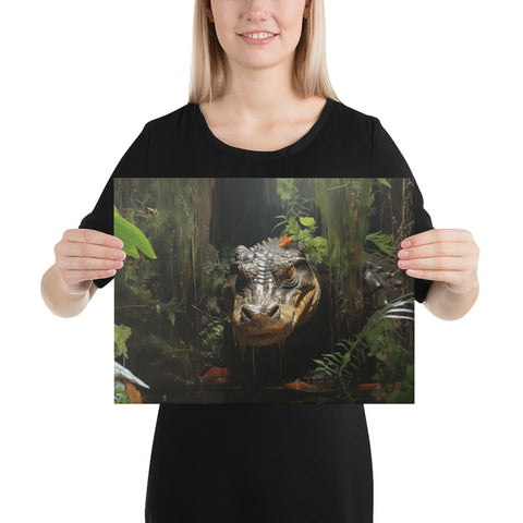 Alligator Spirit Animal Canvas
