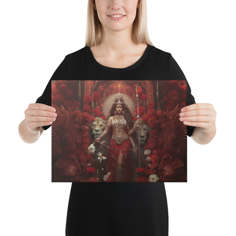 Durga Goddess Canvas