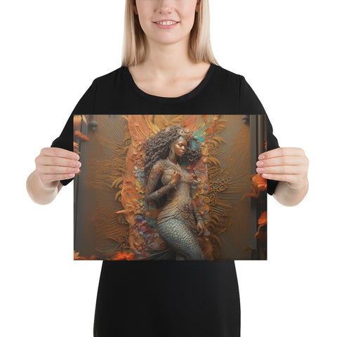 Mami Wata Goddess Canvas