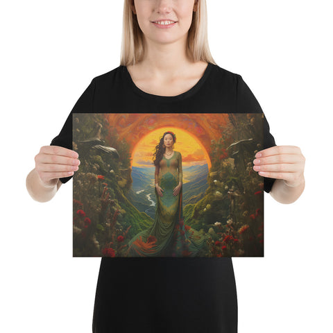 Mau Thuong Ngan Goddess Canvas