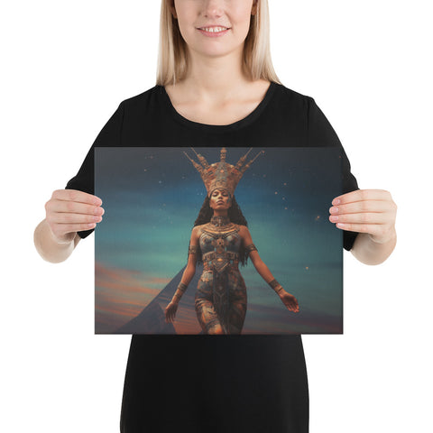Nuit Goddess Canvas