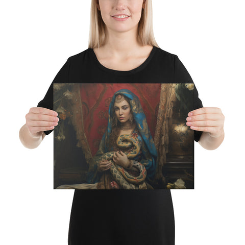 Sahmeran Goddess Canvas