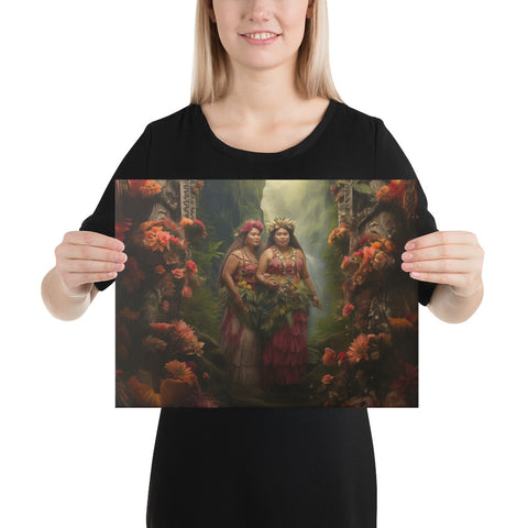 Taema & Tilafaiga Goddesses Canvas