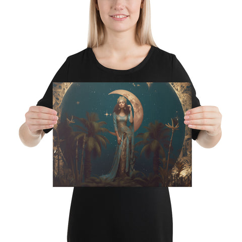 Tanit Goddess Canvas