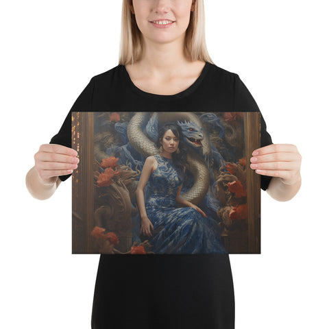 Tiamat Goddess Canvas