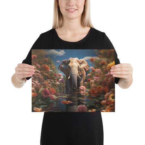 Elephant Spirit Animal Canvas