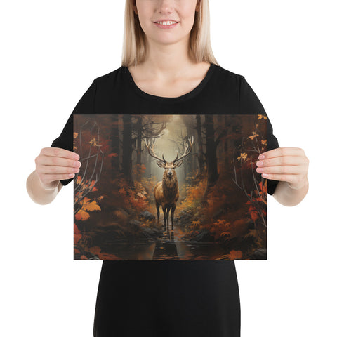Elk Spirit Animal Canvas