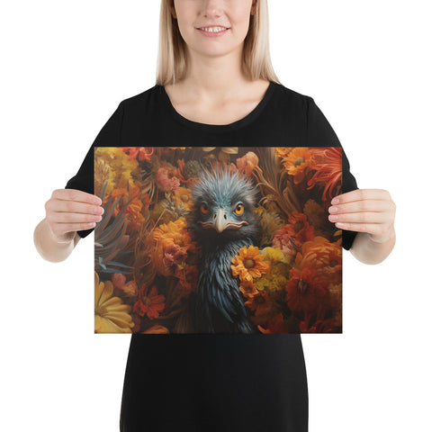 Emu Spirit Animal Canvas