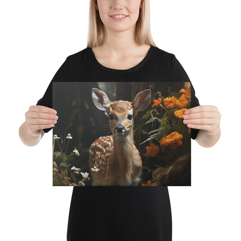 Fawn Spirit Animal Canvas
