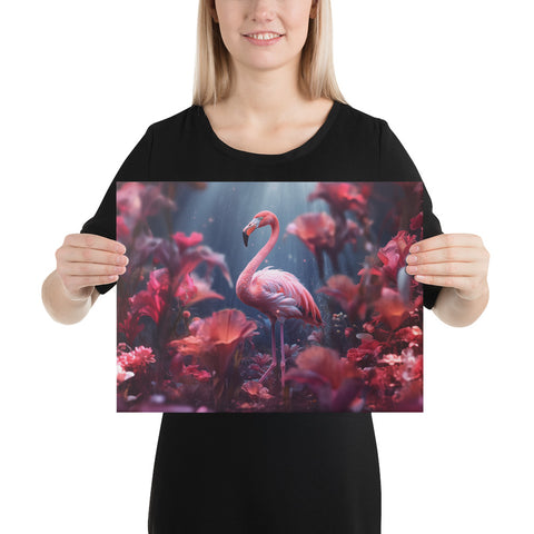Flamingo Spirit Animal Canvas