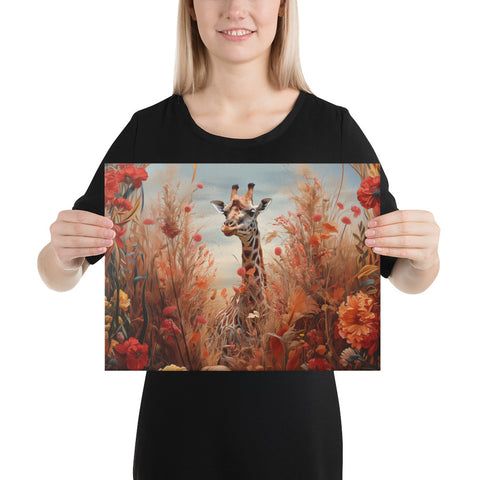 Giraffe Spirit Animal Canvas