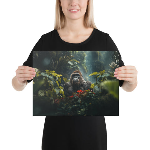 Gorilla Spirit Animal Canvas